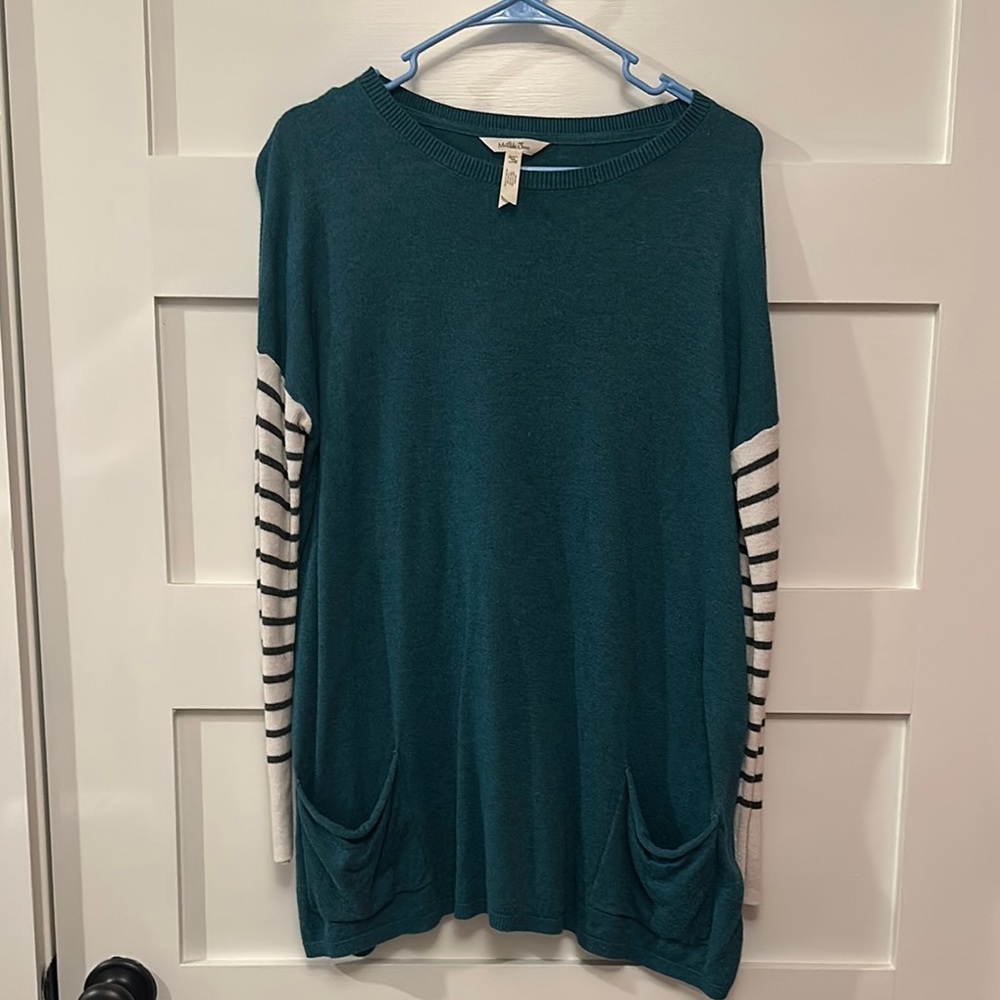 Matilda Jane turquoise sweater tunic